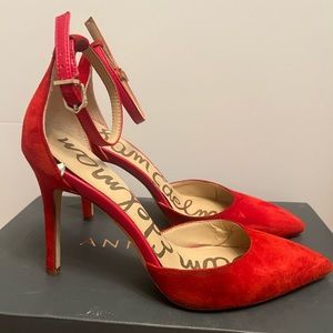 Sam Edelman Red Heels